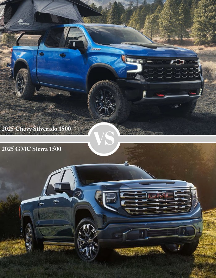 Chevy Silverado 1500 vs. GMC Sierra 1500—What’s the Difference?