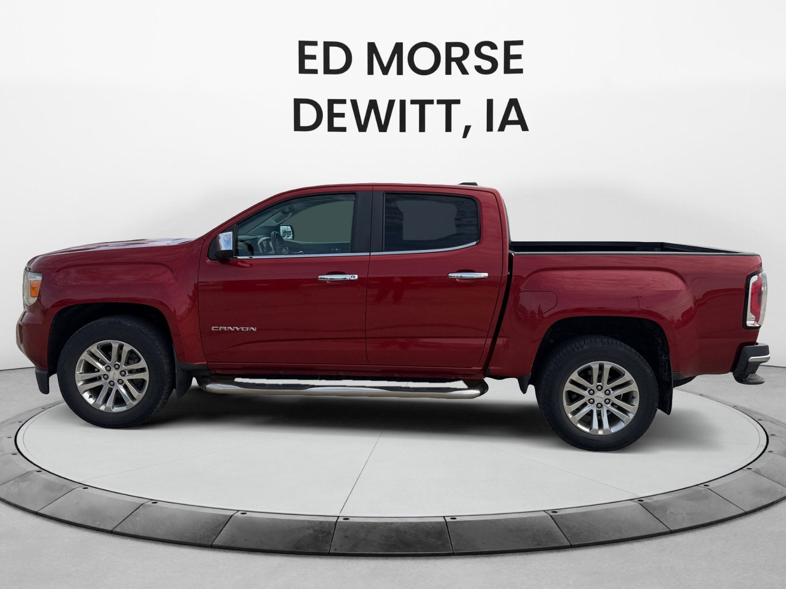 Used 2016 GMC Canyon SLT with VIN 1GTG5DE3XG1103442 for sale in DeWitt, IA