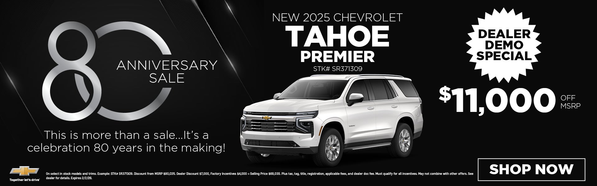 New 2025 Chevrolet Tahoe Premier