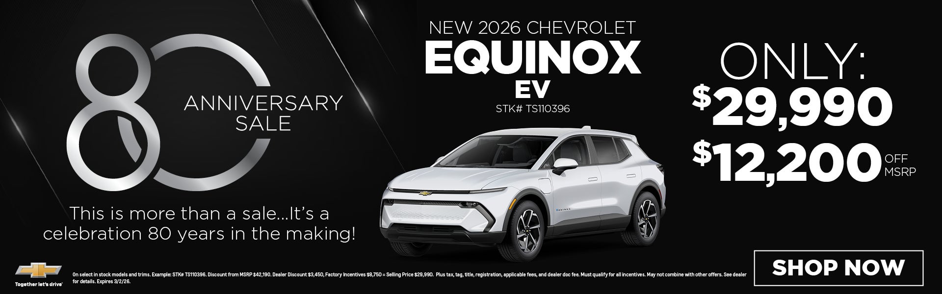 New 2026 Chevrolet Equinox EV