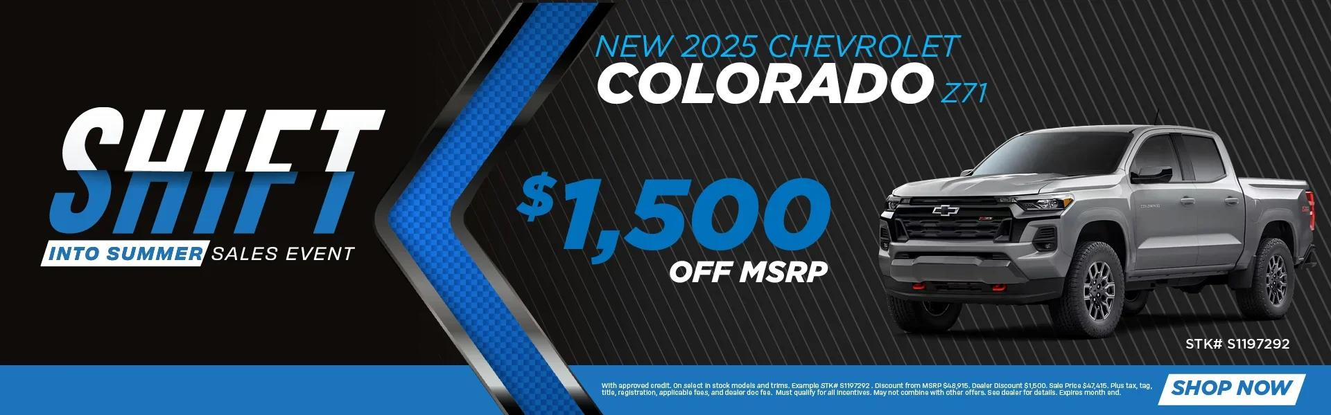 2025 Chevy Shift Colorado at Ed Morse Chevrolet Northeast in DE WITT IA