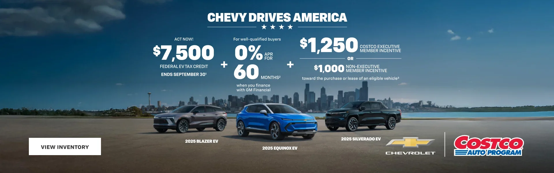 2025 Chevy Drives America EVs at Ed Morse Chevrolet Northeast in DE WITT IA